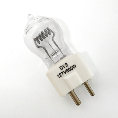 etapa del proyector de película de la lámpara del bulbo de halógeno de 127V 600w Gy9.5 que enciende la lámpara del BHC Dys de la bola DYV