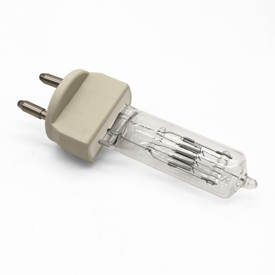 Solo bulbo de lámpara terminado ligero de haluro de metal de la lámpara 80v 1200w del halógeno G22 3250k