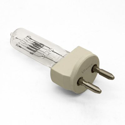 Solo bulbo de lámpara terminado ligero de haluro de metal de la lámpara 80v 1200w del halógeno G22 3250k