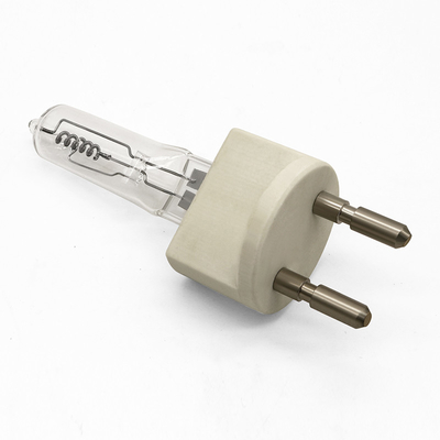 lámpara locomotora del halógeno de las bombillas del cuarzo del claro de 110V 350W G22