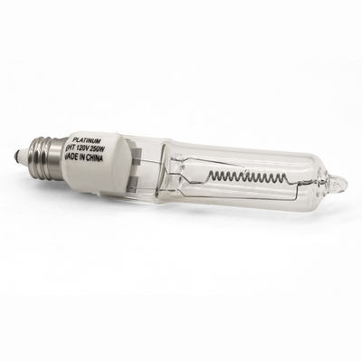 Mini Can E11 120v bombillas del halógeno de Dimmable de la lámpara del cuarzo de 250 vatios
