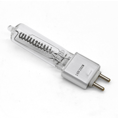 Etapa de la lámpara de halógeno de tungsteno de G9.5 240V 1000w solas y lámpara terminadas del estudio