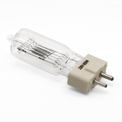 etapa óptica 3400K de teatro 300H de la lámpara de la exhibición del halógeno de 230V 650W GX9.5 20000 lúmenes