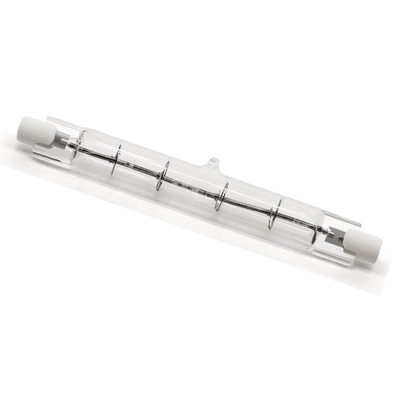calentador rojo de la lámpara del halógeno del bulbo 118m m Dimmable de 230V 800W R7s de poste del patio fotoóptico de la hornilla