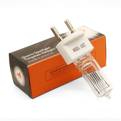 Lumen infrarrojo rojo de la lámpara G9.5 25000 del Ir del cuarzo del bulbo de halógeno 1000W 230V