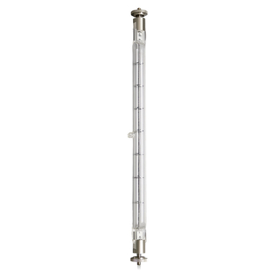 los bulbos de halógeno del cuarzo de 230V 2000W doblan las lámparas de calefacción infrarrojas terminadas del cuarzo