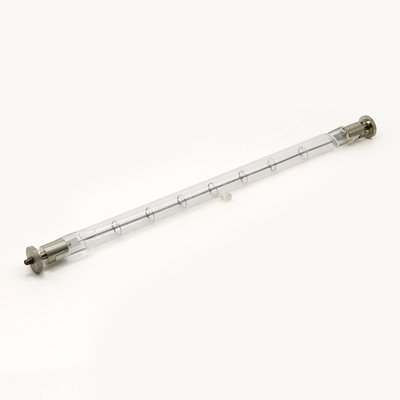 los bulbos de halógeno del cuarzo de 230V 2000W doblan las lámparas de calefacción infrarrojas terminadas del cuarzo
