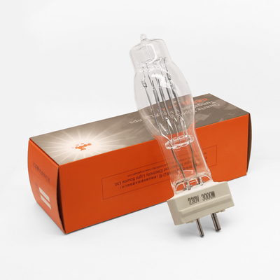 3000 Pin de la navegación 2 de la cubierta de la lámpara 3000w 230v del reflector del bulbo de halógeno del vatio GY16 G38