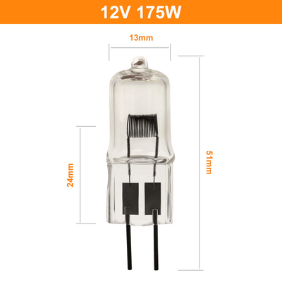 100w 78m m 50w bulbo de halógeno del cuarzo de 55 vatios con los pernos 2 para la luz de pista de intensidad alta