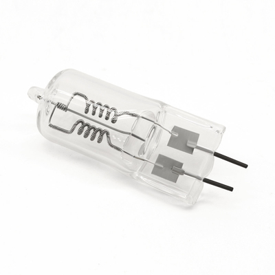 Luz óptica de los microscopios de la etapa del bulbo de destello de la lámpara 350W 75V de la exhibición del halógeno GX6.35