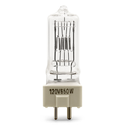 etapa de luces video comercial de Pin Halogen Bulb Quartz Tungsten del BI de 120V 650W